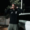 Hoodie in black - The yarco definition. - Image 2