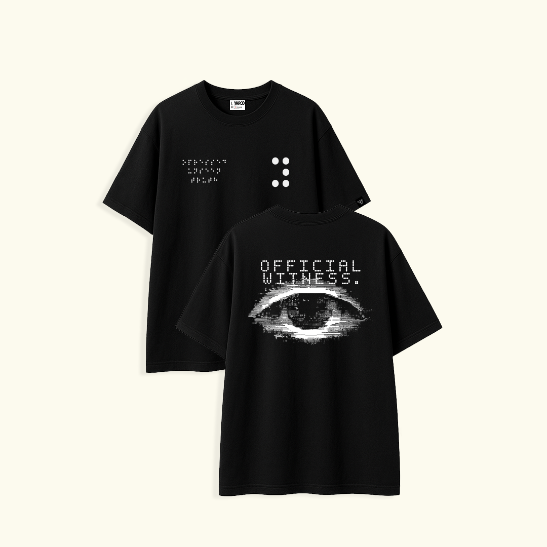 Oversized Boxy Tee – Official Witness - Image 2