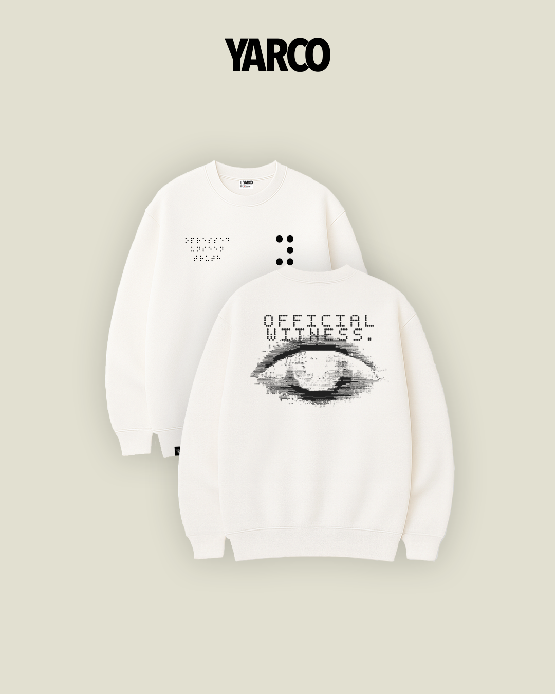 Oversized Sweatshirt – Official Witness